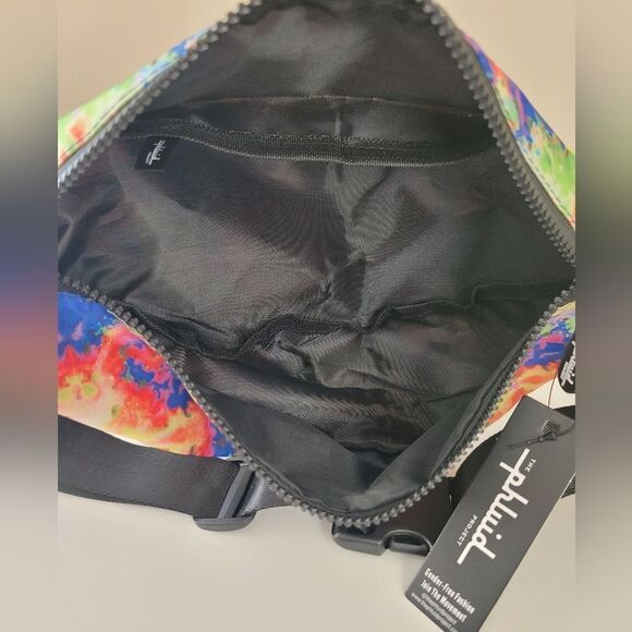 Belt Bag Rainbow Tie Dye Fanny Pack Crossbody NWT #1200 - Picture 6 of 10